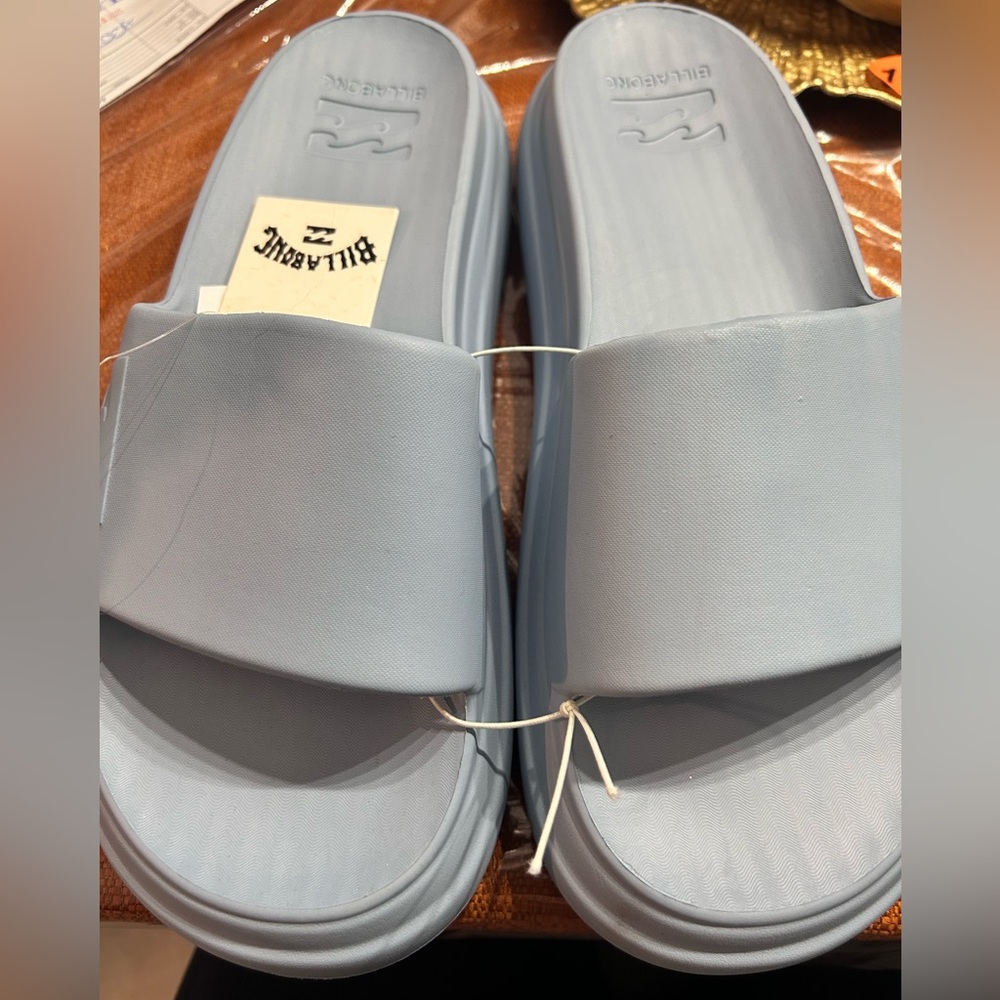 Billabong Sky Blue Slide Sandals
